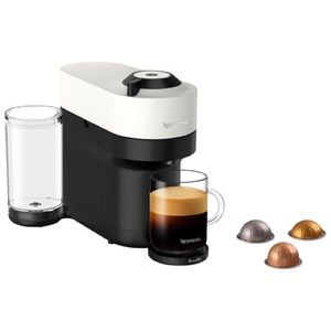 Nespresso Vertuo Pop+  - White and Capsule jar